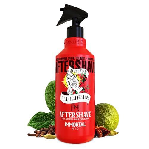 Immortal NYC Stay Blessed 03, After Shave Spray Premier Men's Cologne, 17 oz