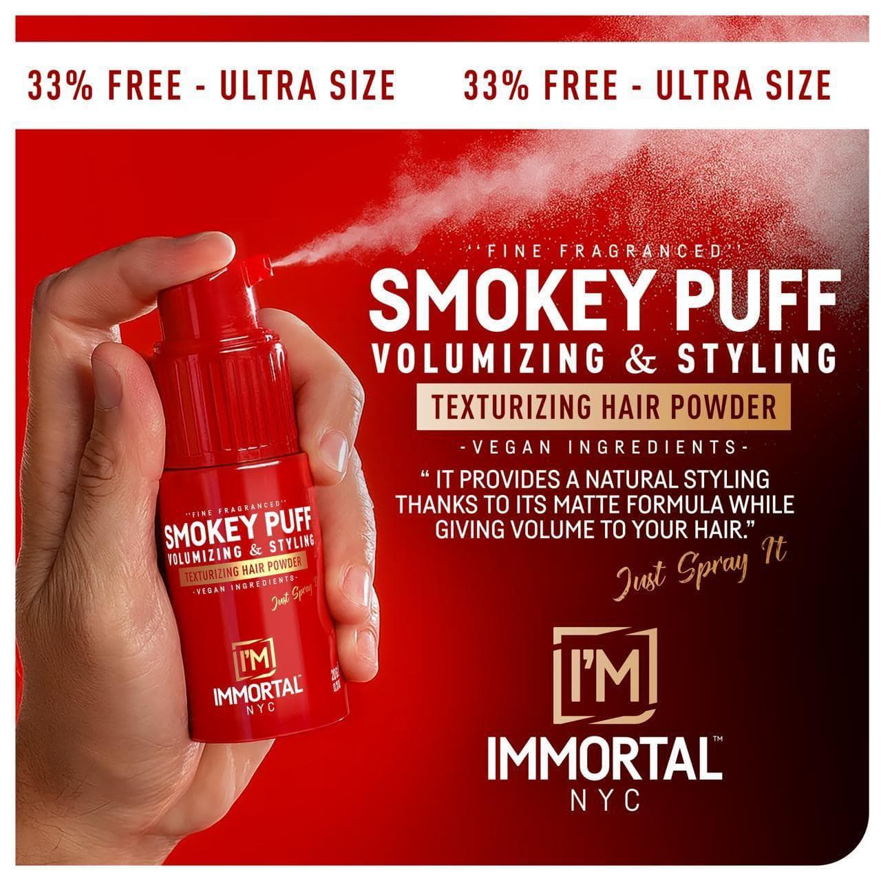Immortal NYC Smokey Puff Hair Powder