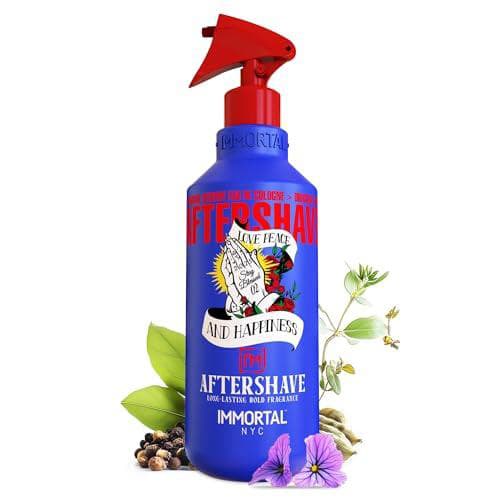 Immortal NYC Stay Blessed 02, After Shave Spray Premier Men's Cologne, 17 oz